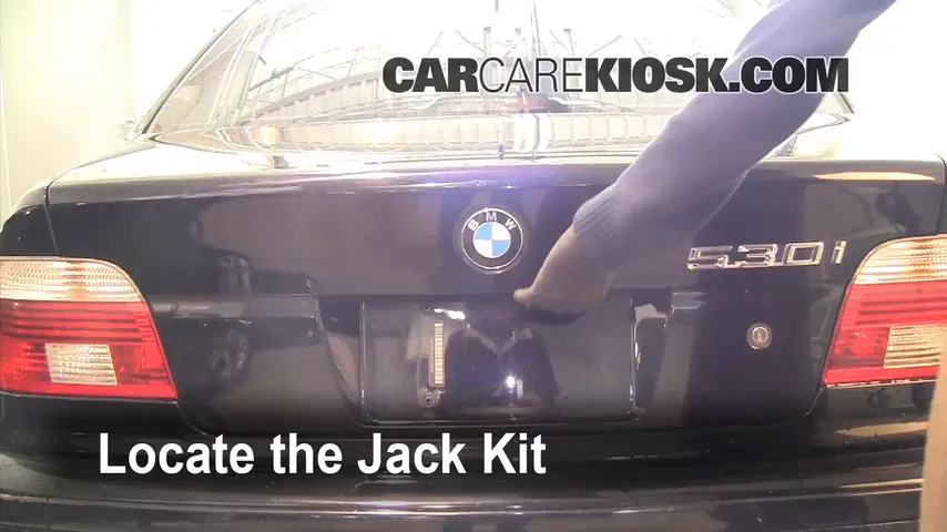 2002 BMW 530i 3.0L 6 Cyl. Jack Up Car Use Your Jack to Raise Your Car